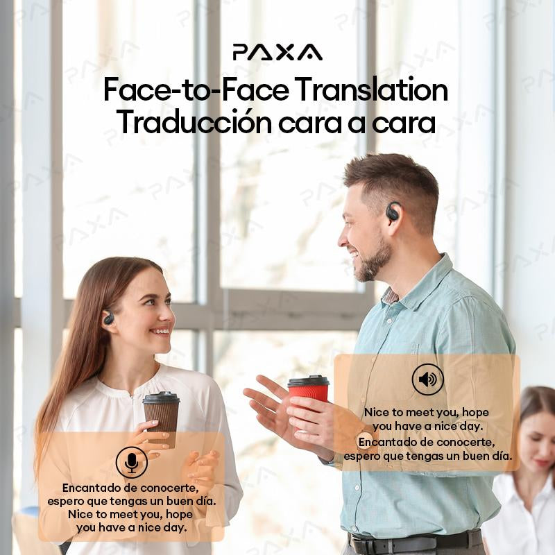 135 Languages Wireless Bluetooth Translation Earphones